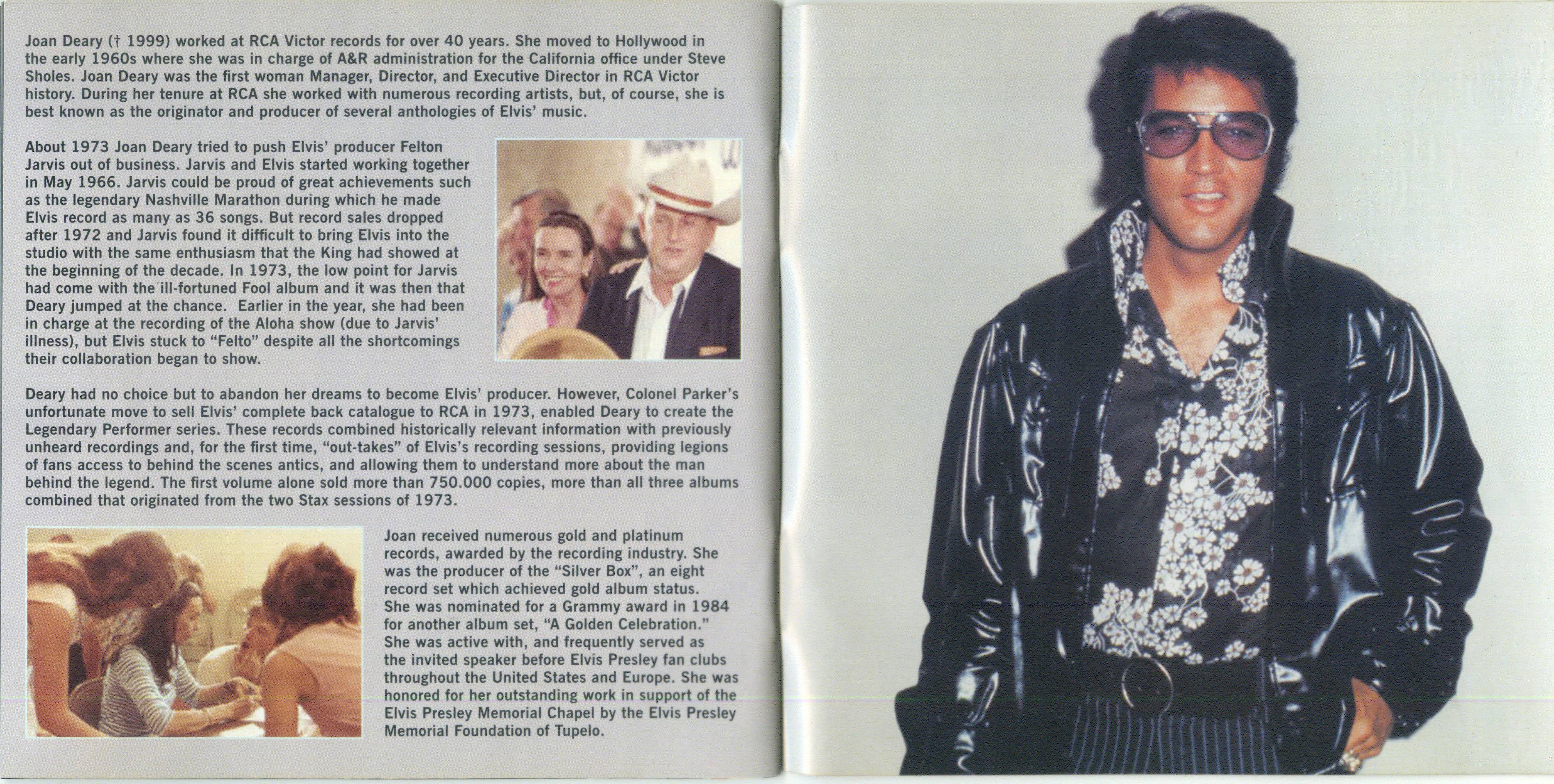Elvis Presley The Joan Deary Tapes : Booklet 12